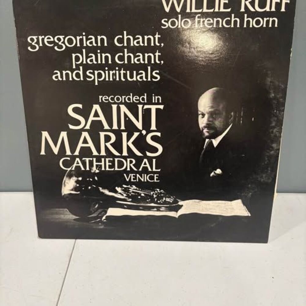 Willie Ruff – Gregorian Chant & Spirituals LP Kepler Label